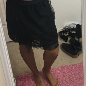 A black skirt🖤